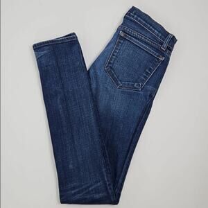 J Brand 912 Sun Pencil Leg Low Rise Blue Denim Jeans | Women's 27